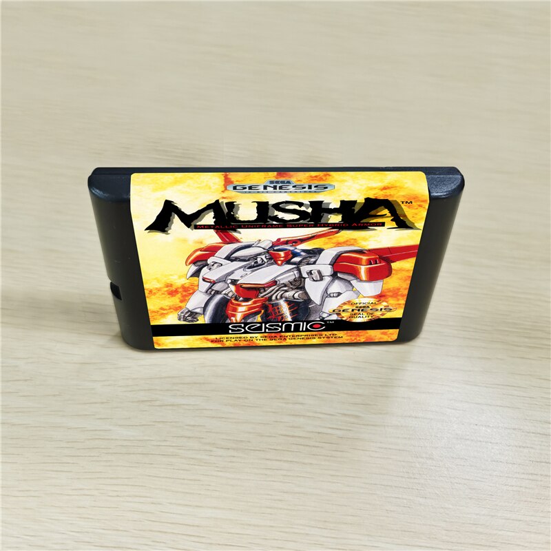 MUSHA-MegaDrive Genesis ܼ  16 Ʈ MD  īƮ